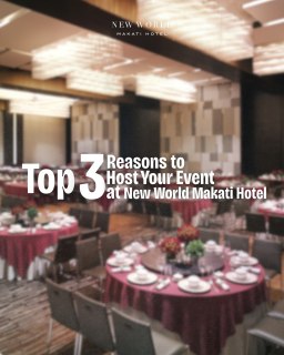 𝗟𝗼𝗰𝗮𝘁𝗶𝗼𝗻. 𝗟𝘂𝘅𝘂𝗿𝘆. 𝗙𝗹𝗮𝘄𝗹𝗲𝘀𝘀 𝗲𝘅𝗲𝗰𝘂𝘁𝗶𝗼𝗻.
​
That's why discerning hosts choose New World Makati Hotel for conferences, weddings, and private celebrations.​
​
Prime dates fill fast. Send us a message and start planning today.​
​
📞 (02) 8811 6888 (For General inquiries)​
 📱 0917 888 4194 (For F&B inquiries)​
📧 enquiry.manila@newworldhotels.com or servicecentre.manila@newworldhotels.com​
🌐 manila.newworldhotels.com​
​
#NewWorldMakati #NewWorldMakatiHotel #NewWorldHotels