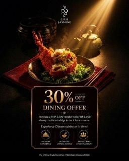 Your favorite Jasmine moments, now even more rewarding. Enjoy exclusive dining offers made for sharing.​

Available until June 30, 2026 only!​

Inquire via:​
📞 (02) 8811 6888 ​
 📱 0917 888 4194 ​
📧 enquiry.manila@newworldhotels.com ​
🌐 manila.newworldhotels.com​

#NewWorldMakati #NewWorldMakatiHotel #NewWorldHotels