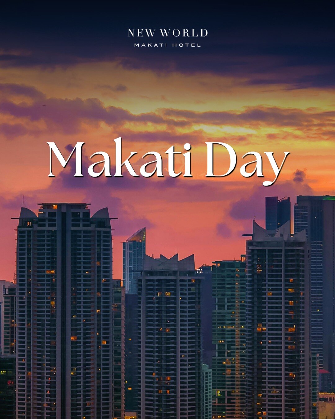 Right at the heart of the city we call home. 🏙️
Happy Makati Day from all of us at New World Makati Hotel!
#NewWorldMakati #NewWorldMakatiHotel #NewWorldHotels