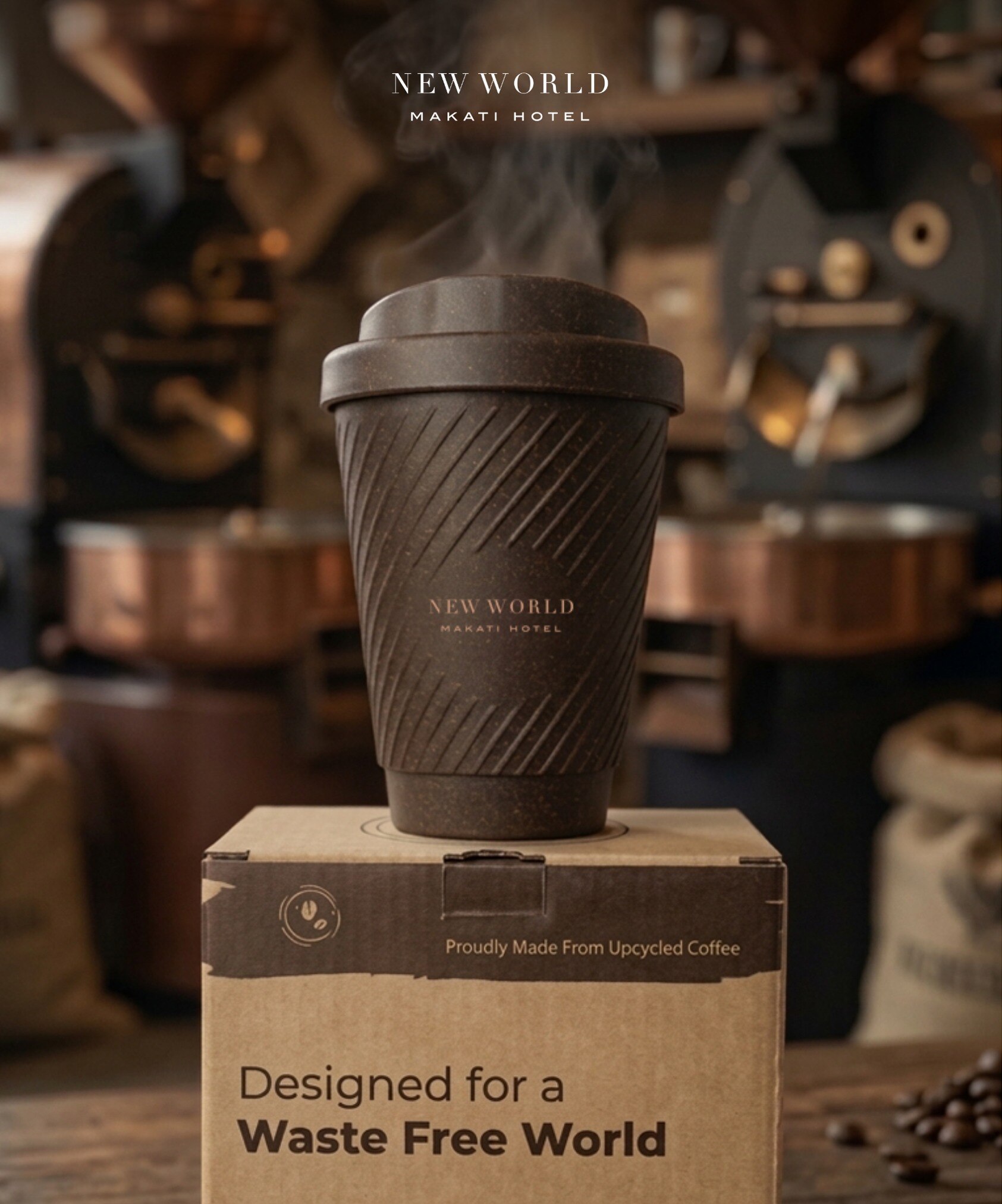 Dad deserves a coffee break. ☕ Every father dining at Café 1228 and at Jasmine this Father's Day receives a sustainable coffee cup made from recycled coffee grounds.​

Book your table now:​
📞 (02) 8811 6888 ​
 📱 0917 888 4194 ​
📧 enquiry.manila@newworldhotels.com ​
🌐 manila.newworldhotels.com​

#NewWorldMakatiHotel #NewWorldHotels  #FathersDay