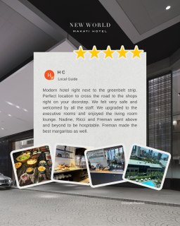 What makes a stay truly memorable?
Thank you for your kind review and for allowing us to be part of your journey. From warm hospitality and thoughtful service to the comfort of every stay, your feedback inspires us to continue creating experiences worth returning for.
Book your stay now:
📞 (02) 8811 6888
📧 reservations.manila@newworldhotels.com
🌐 manila.newworldhotels.com
#NewWorldMakati #NewWorldMakatiHotel #NewWorldHotels #Makati