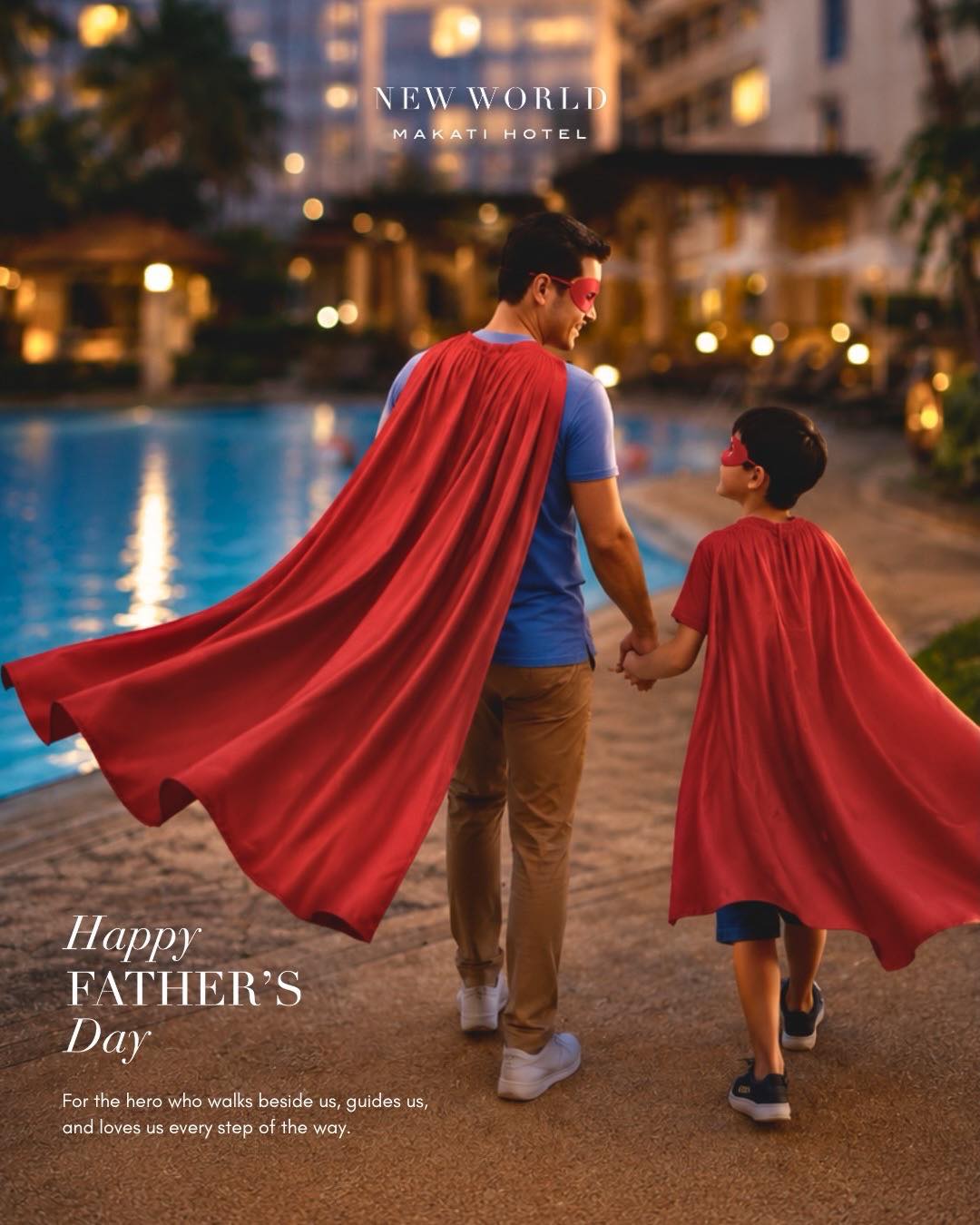 Behind every cherished memory is a dad who helped make it happen.
Happy Father's Day to all fathers and father figures from New World Makati Hotel!
#NewWorldMakati #NewWorldMakatiHotel #NewWorldHotels #FathersDay