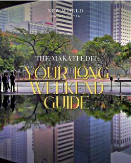 The Makati Edit: Your Long Weekend Guide

From shopping and culture to slow mornings and weekend markets, there’s plenty to discover just moments from New World Makati Hotel. 

Book your stay:
📞 (02) 8811 6888 ​
📧 reservations.manila@newworldhotels.com ​
🌐 Visit link in bio

#NewWorldMakati #NewWorldMakatiHotel #NewWorldHotels #TheMakatiEdit