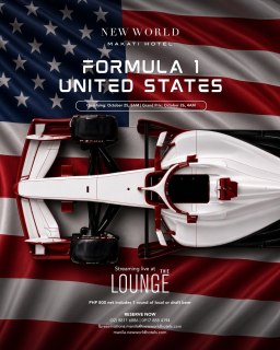Austin, Texas, is ready to race. Are you? 🏎️

Feel the energy of the United States Grand Prix as Formula 1 takes on the Circuit of The Americas. Catch the action live at The Lounge, New World Makati Hotel, and experience every lap with fellow racing fans.

Book your table now: ​
📞 (02) 8811 6888 ​
📱 0917 888 4194 ​
📧 fbreservations.manila@newworldhotels.com ​

#NewWorldMakati #NewWorldMakatiHotel #NewWorldHotels #F1Racing